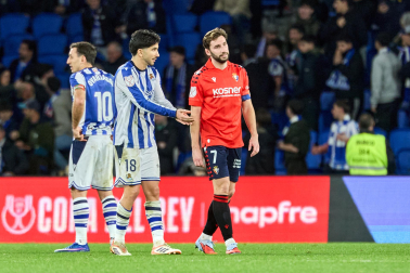 Real Sociedad-Osasuna, octavos de final de la Copa del Rey.