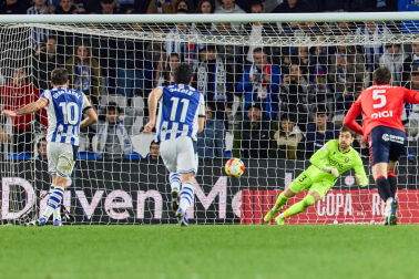 Real Sociedad-Osasuna, octavos de final de la Copa del Rey.