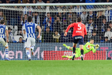 Real Sociedad-Osasuna, octavos de final de la Copa del Rey.