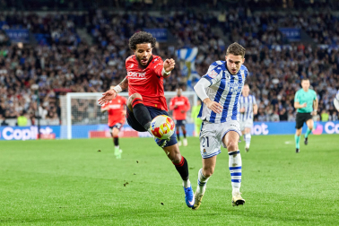 Real Sociedad-Osasuna, octavos de final de la Copa del Rey.