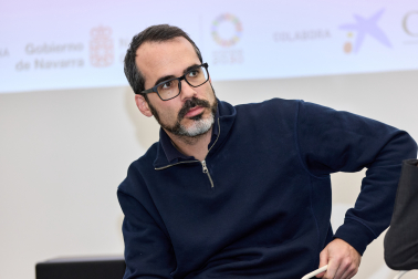 Guillermo Barbadillo en la Cámara de Comercio de Navarra