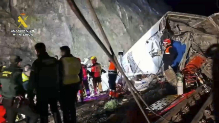 Fotos del accidente mortal ferroviario en Adamuz