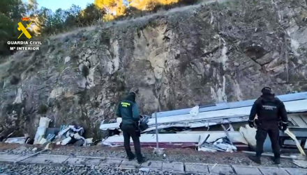 Fotos del accidente mortal ferroviario en Adamuz