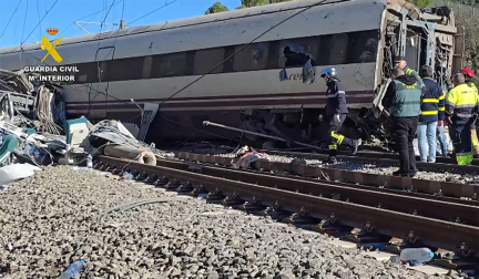 Fotos del accidente mortal ferroviario en Adamuz