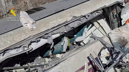 Fotos del accidente mortal ferroviario en Adamuz