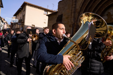 Fotos de la procesión de San Sebastián en Sangüesa