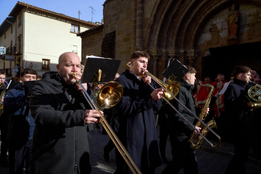 Fotos de la procesión de San Sebastián en Sangüesa