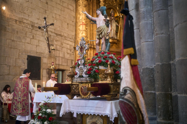 Fotos de la procesión de San Sebastián en Sangüesa