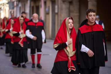 Fotos de la procesión de San Sebastián en Sangüesa