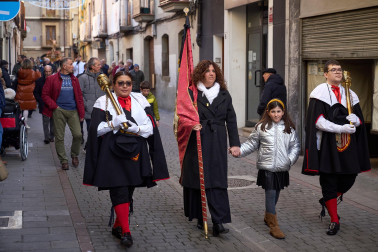 Fotos de la procesión de San Sebastián en Sangüesa