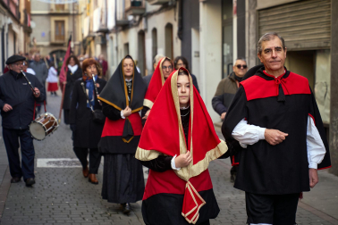 Fotos de la procesión de San Sebastián en Sangüesa