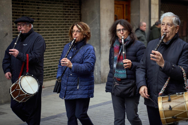 Fotos de la procesión de San Sebastián en Sangüesa