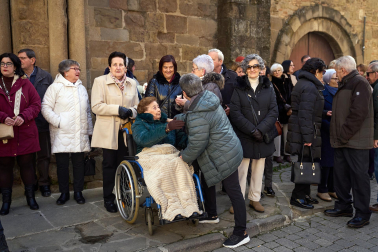 Fotos de la procesión de San Sebastián en Sangüesa