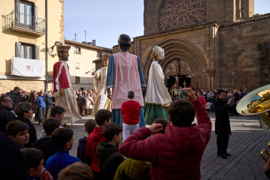 Fotos de la procesión de San Sebastián en Sangüesa