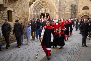Fotos de la procesión de San Sebastián en Sangüesa
