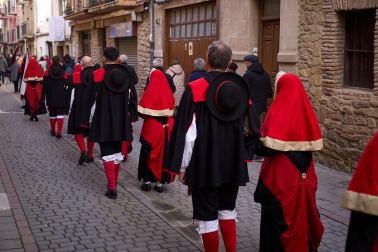 Fotos de la procesión de San Sebastián en Sangüesa