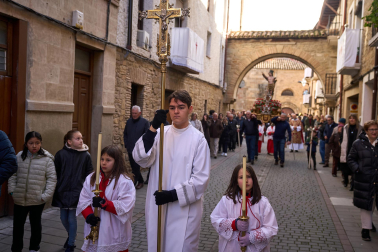 Fotos de la procesión de San Sebastián en Sangüesa