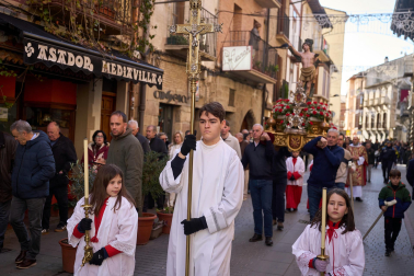 Fotos de la procesión de San Sebastián en Sangüesa