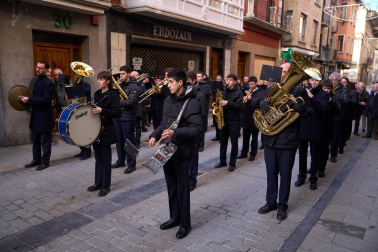 Fotos de la procesión de San Sebastián en Sangüesa