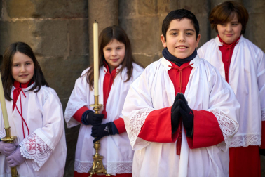 Fotos de la procesión de San Sebastián en Sangüesa