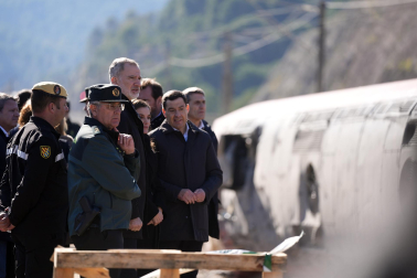 Fotos de la visita de los reyes Felipe VI y Letizia a Adamuz