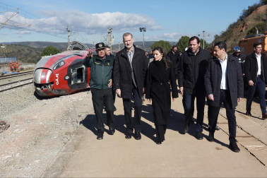 Fotos de la visita de los reyes Felipe VI y Letizia a Adamuz