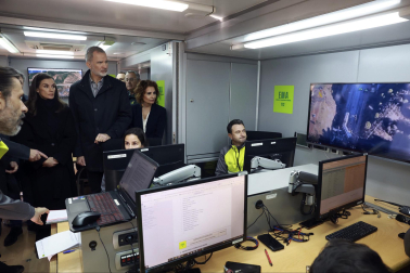 Fotos de la visita de los reyes Felipe VI y Letizia a Adamuz