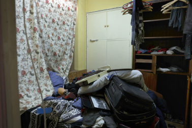 Habitación de la narcobajera.