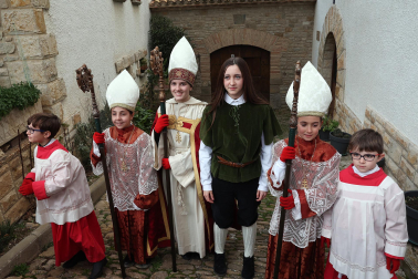 Ambiente medieval en los municipios de Zabalza este sábado 24 de enero para la coronación de la Reina de la Faba 2026, Enara Plágaro Lizarraga
