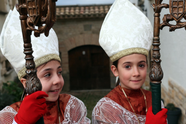 Ambiente medieval en los municipios de Zabalza este sábado 24 de enero para la coronación de la Reina de la Faba 2026, Enara Plágaro Lizarraga