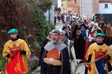 Ambiente medieval en los municipios de Zabalza este sábado 24 de enero para la coronación de la Reina de la Faba 2026, Enara Plágaro Lizarraga