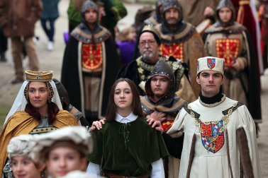 Ambiente medieval en los municipios de Zabalza este sábado 24 de enero para la coronación de la Reina de la Faba 2026, Enara Plágaro Lizarraga