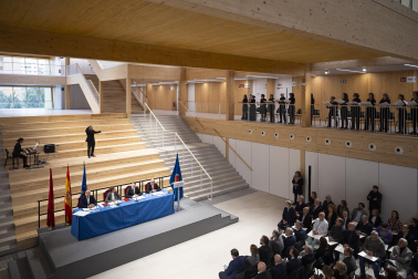 Inauguración del nuevo edificio de la Facultad de Ciencias de la Salud de la UPNA.