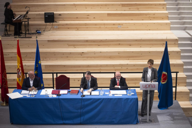 Inauguración del nuevo edificio de la Facultad de Ciencias de la Salud de la UPNA.