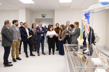 Inauguración del nuevo edificio de la Facultad de Ciencias de la Salud de la UPNA.