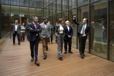 Inauguración del nuevo edificio de la Facultad de Ciencias de la Salud de la UPNA.
