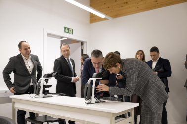 Inauguración del nuevo edificio de la Facultad de Ciencias de la Salud de la UPNA.