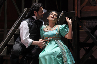 Ensayo general de la ópera 'Tosca' en Baluarte.