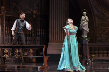 Ensayo general de la ópera 'Tosca' en Baluarte.