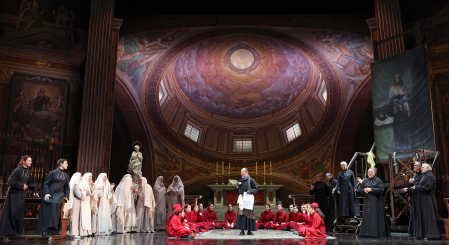 Ensayo general de la ópera 'Tosca' en Baluarte.