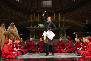 Ensayo general de la ópera 'Tosca' en Baluarte.