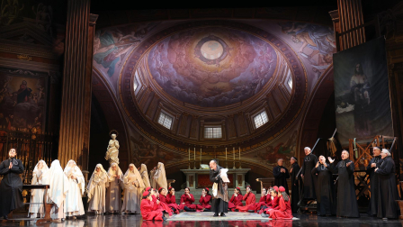 Ensayo general de la ópera 'Tosca' en Baluarte.