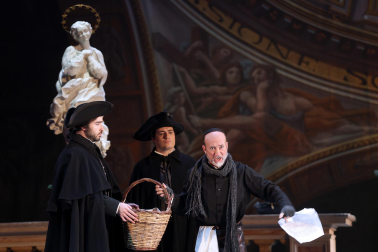 Ensayo general de la ópera 'Tosca' en Baluarte.