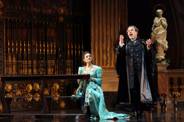 Ensayo general de la ópera 'Tosca' en Baluarte.