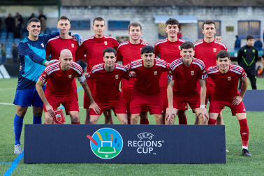 Navarra-País Vasco. Cuartos de final Copa Regiones UEFA.