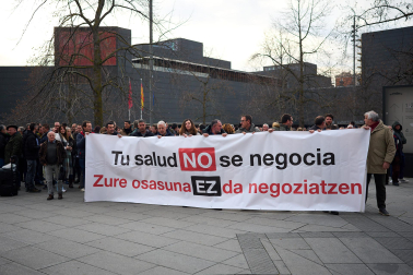 Fotos de la manifestación en Pamplona del sector agrario en contra del acuerdo Mercosur