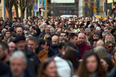 Fotos de la manifestación en Pamplona del sector agrario en contra del acuerdo Mercosur