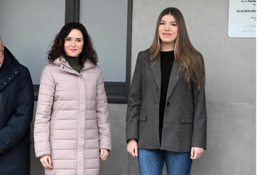 Fotos de la visita de la infanta Sofía al centro de perros guía de la Fundación ONCE