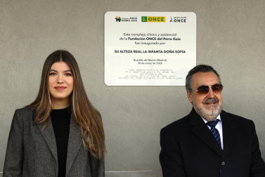 Fotos de la visita de la infanta Sofía al centro de perros guía de la Fundación ONCE