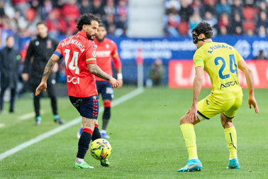 Jugadas del encuentro de la Jornada 22 de LaLiga EA Sports disputado este sábado, 31 de enero, en el estadio de El Sadar